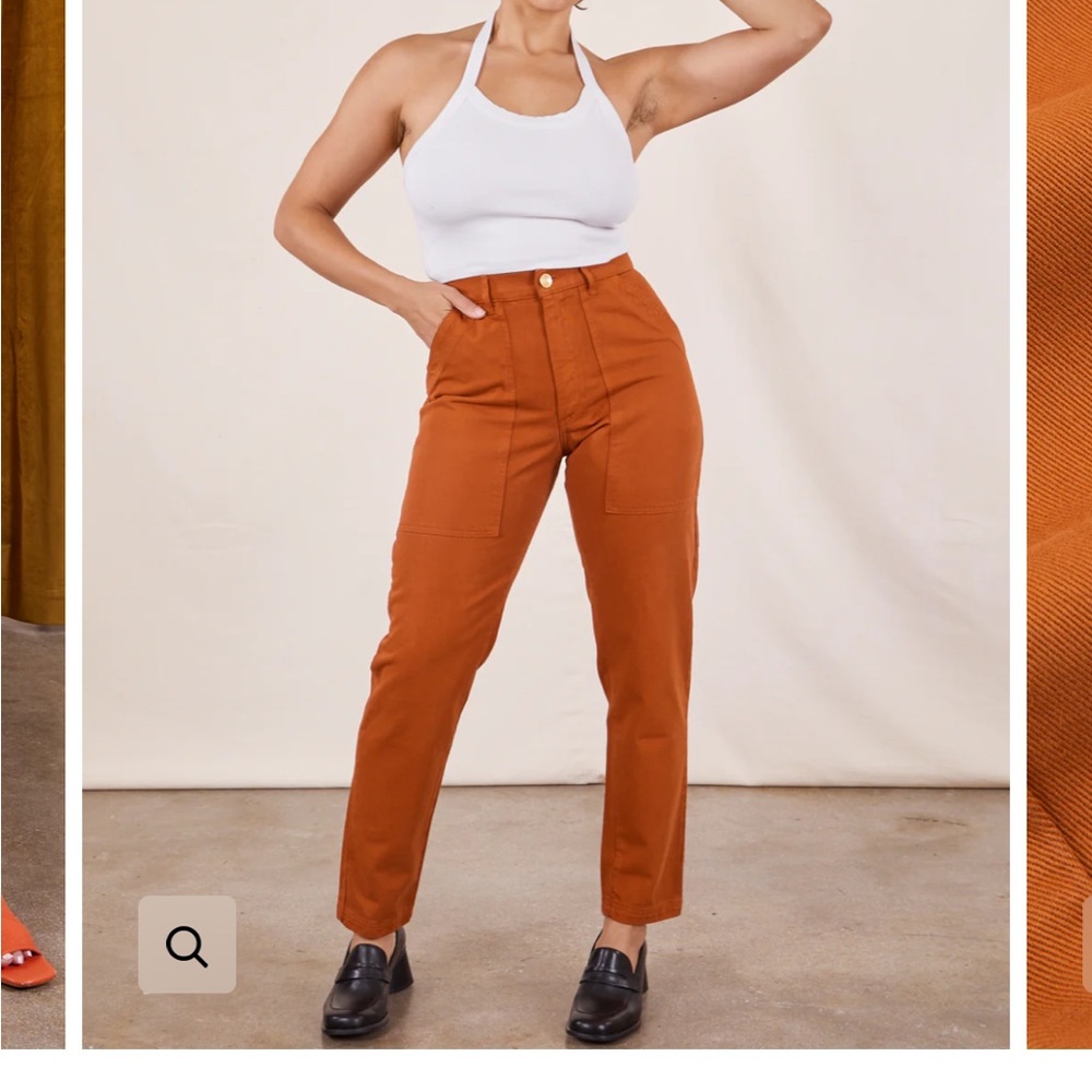 Big Bud Press Brown Pencil Pants in Medium